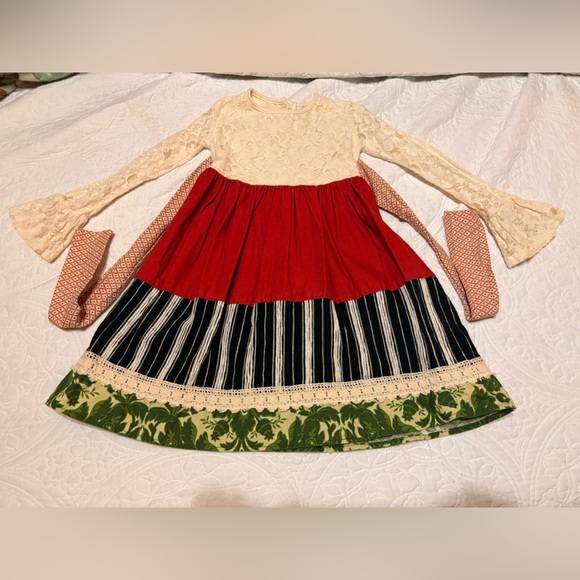 Persnickety Holly Berry Holiday Dress